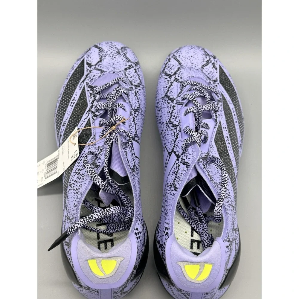 Adidas‎ Adizero Electric Football Cleats Mens Size 14 Exotic Speed Pack Purple